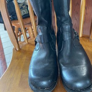 Harley Davidson motorcycle boots
